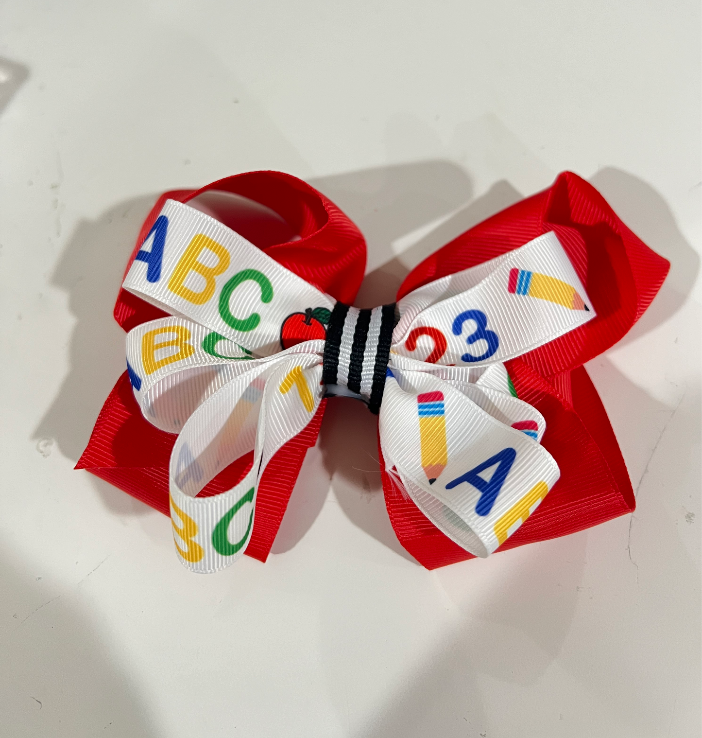 ABC back to school bow π