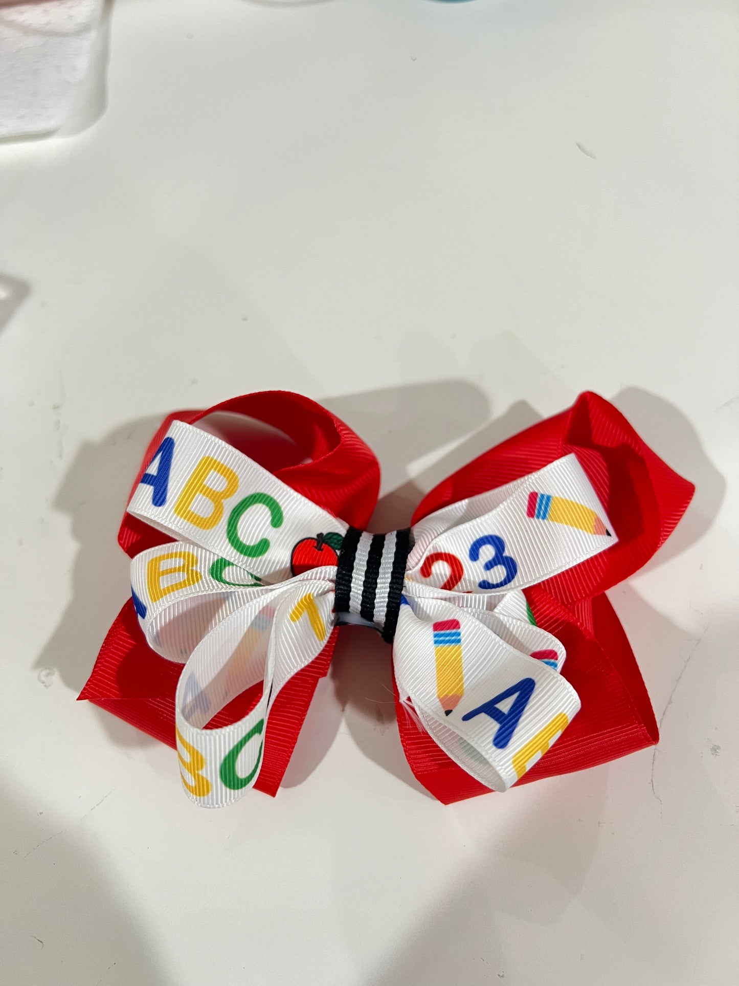 ABC back to school bow π