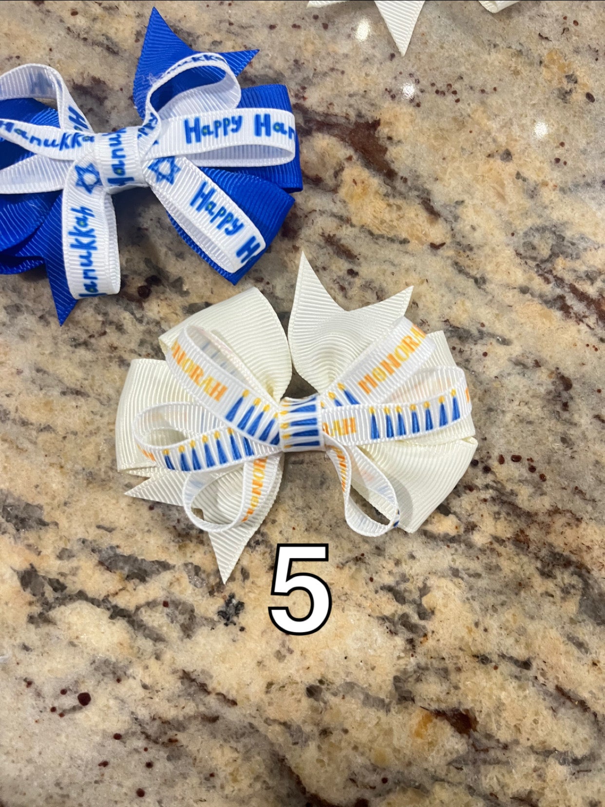 Mini Hanukkah Bow 🕎￼