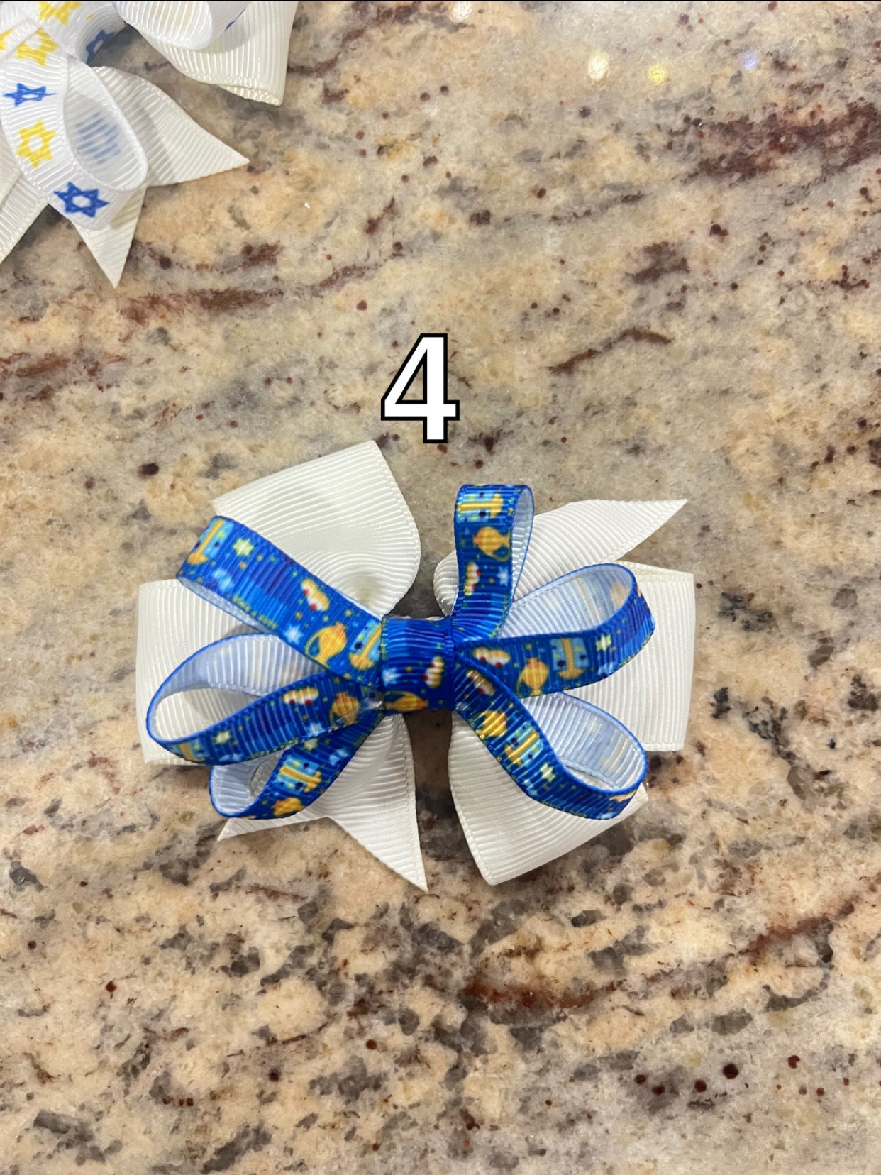 Mini Hanukkah Bow 🕎￼