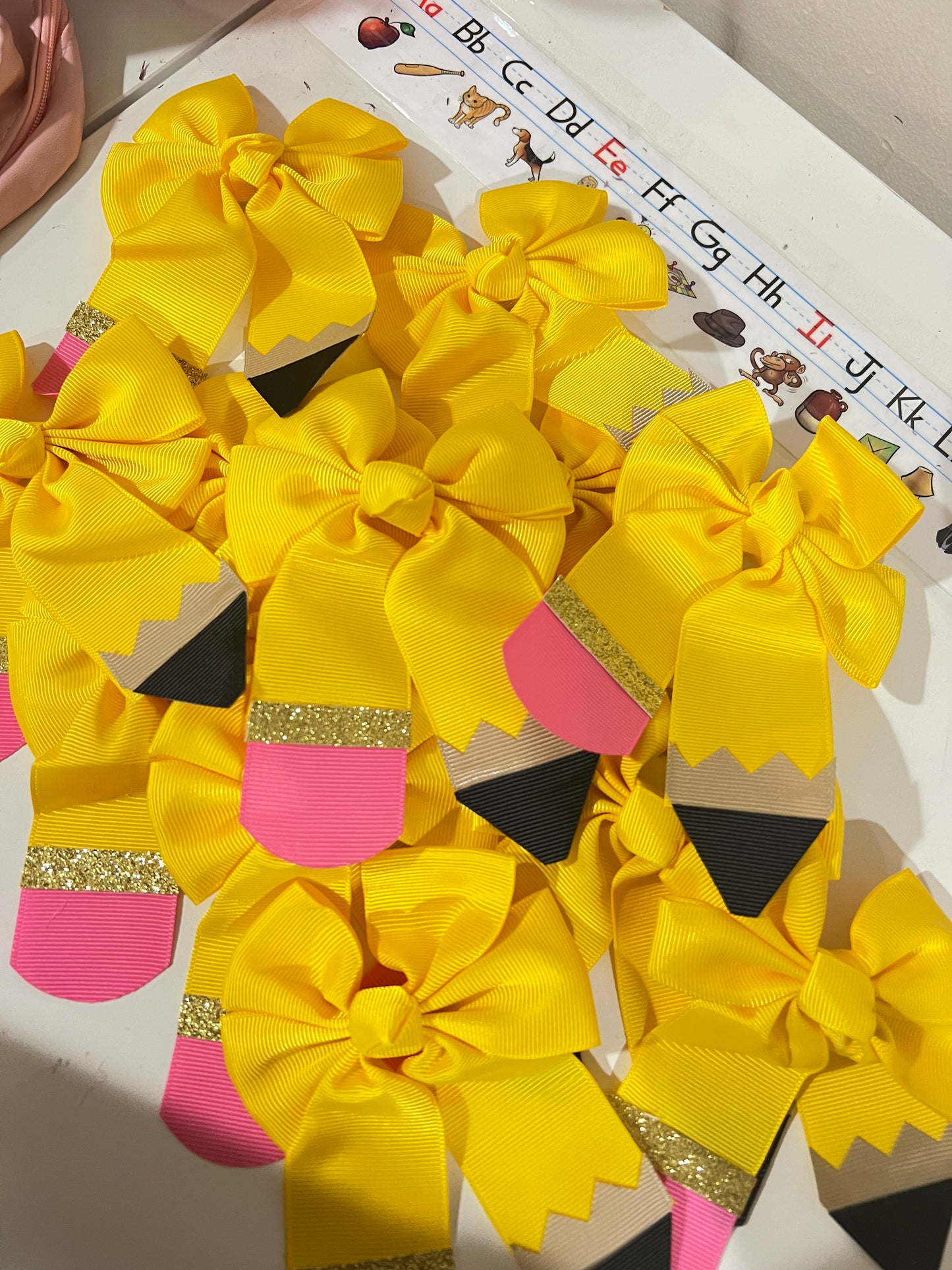 Back to School Pencil Bow ✏️✨💛